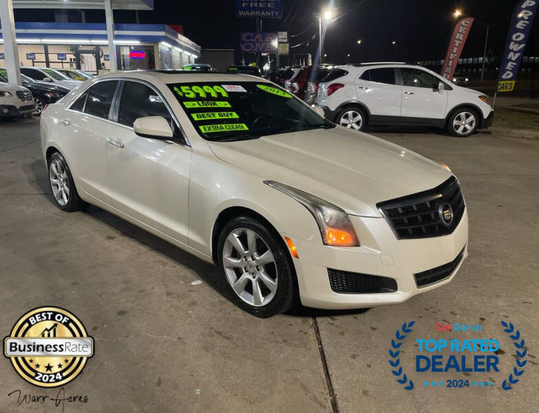 2013 Cadillac ATS for sale at CAR SOURCE OKC in Oklahoma City OK