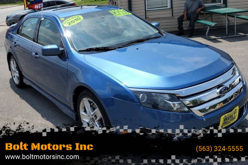 2010 Ford Fusion for sale at Bolt Motors Inc in Davenport IA