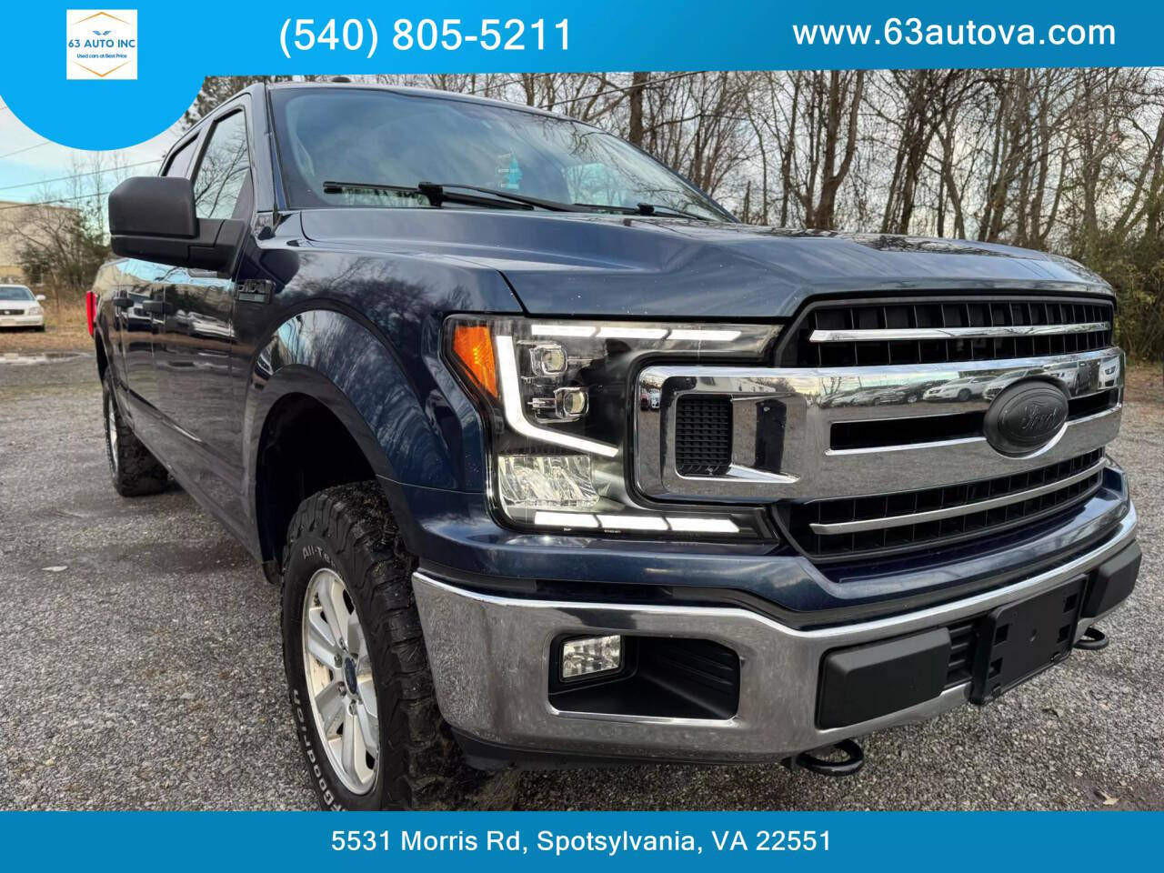 2018 Ford F-150 for sale at 63 Auto Inc in Spotsylvania, VA