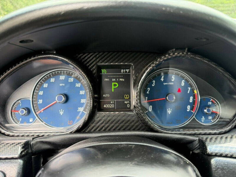 2011 Maserati GranTurismo S Automatic