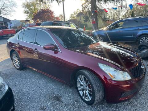 2008 Infiniti G35 for sale at Trocci's Auto Sales in West Pittsburg PA