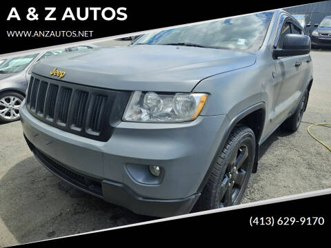 2011 Jeep Grand Cherokee for sale at A & Z AUTOS in Westfield MA