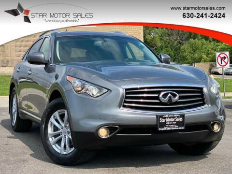 2012 Infiniti FX35 for sale at Star Motor Sales in Downers Grove IL