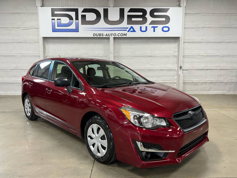 2015 Subaru Impreza for sale at DUBS AUTO LLC in Clearfield UT