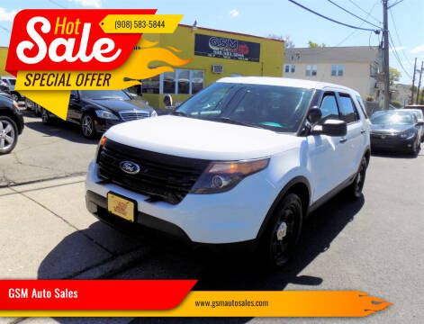 2015 Ford Explorer for sale at GSM Auto Sales in Linden NJ