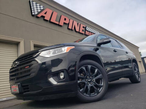 2020 Chevrolet Traverse for sale at Alpine Motors Certified Pre-Owned in Wantagh NY