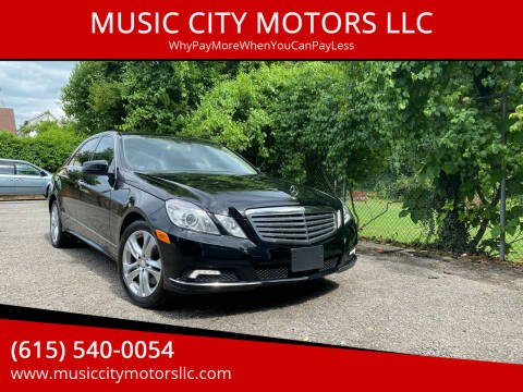 Mercedes Benz E Class For Sale In Nashville Tn Music City Motors Llc