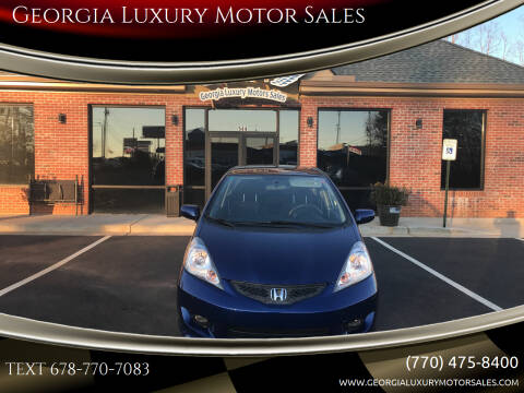 2011 Honda Fit for sale at Georgia Luxury Motor Sales in Cumming GA