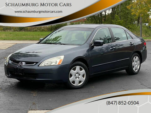 2005 Honda Accord for sale at Schaumburg Motor Cars in Schaumburg IL