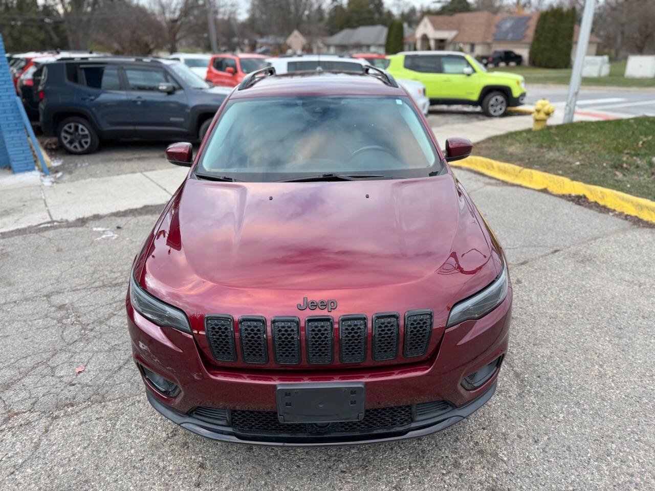 2021 Jeep Cherokee for sale at ONE PRICE AUTO in Mount Clemens, MI