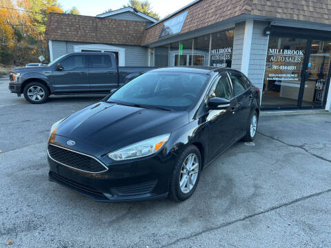 2015 Ford Focus for sale at Millbrook Auto Sales in Duxbury MA