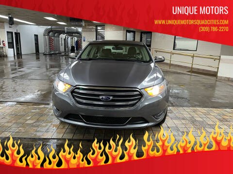 2014 Ford Taurus for sale at Unique Motors in Rock Island IL