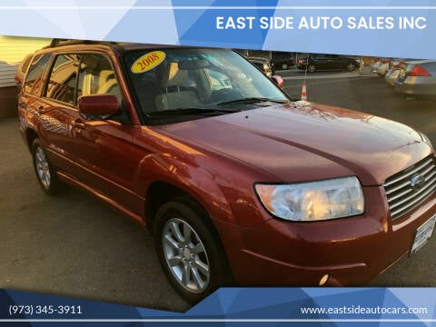 2008 Subaru Forester for sale at EAST SIDE AUTO SALES INC in Paterson NJ
