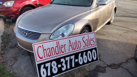 2002 Lexus SC 430 for sale at Chandler Auto Sales - ABC Rent A Car in Lawrenceville GA