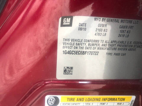 2011 Buick LaCrosse CXL