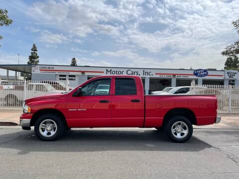 2005 Dodge Ram Pickup 1500 for sale at MOTOR CARS INC in Tulare CA