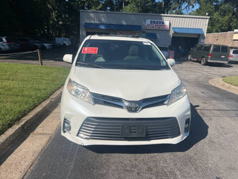 2018 Toyota Sienna for sale at BRAVA AUTO BROKERS LLC in Clarkston GA