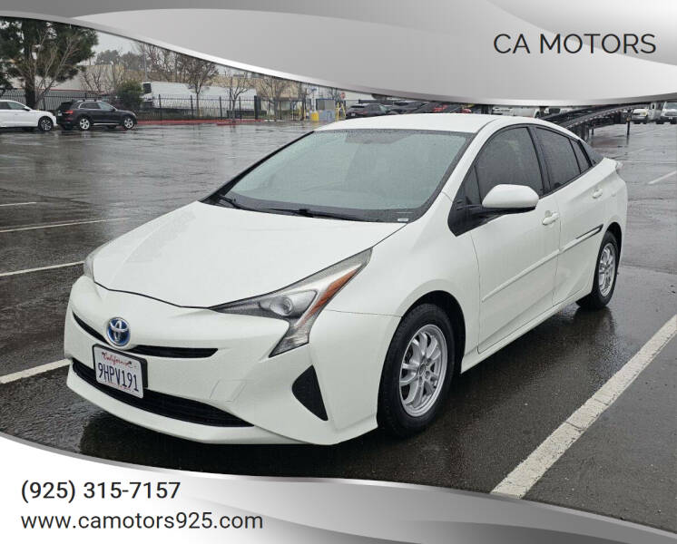 2016 Toyota Prius for sale at CA Motors in Livermore CA