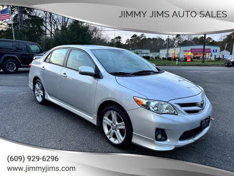 2013 Toyota Corolla for sale at Jimmy Jims Auto Sales in Tabernacle NJ