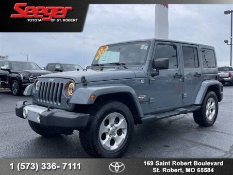 2015 Jeep Wrangler Unlimited for sale at SEEGER TOYOTA OF ST ROBERT in Saint Robert MO