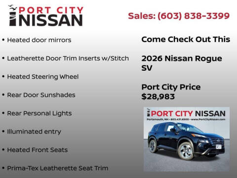 2026 Nissan Rogue SV