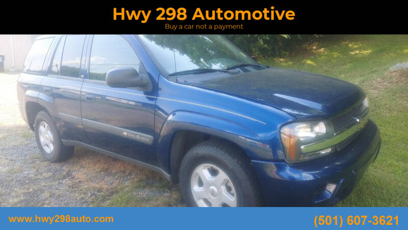 2003 Chevrolet TrailBlazer for sale at Hwy 298 Automotive in Benton AR