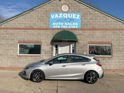 2019 Chevrolet Cruze for sale at VAZQUEZ AUTO SALES in Bloomington IL