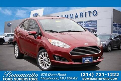 2017 Ford Fiesta for sale at NICK FARACE AT BOMMARITO FORD in Hazelwood MO