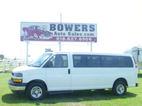 2019 Chevrolet Express Passenger for sale at BOWERS AUTO SALES in Mounds OK