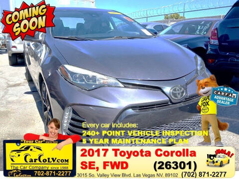 2017 Toyota Corolla SE