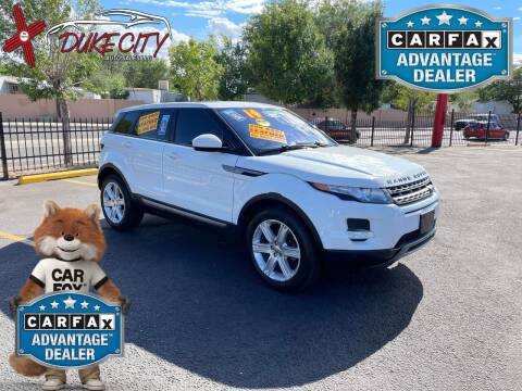 2014 Land Rover Range Rover Evoque for sale at DUKE CITY AUTO SALES in Albuquerque NM