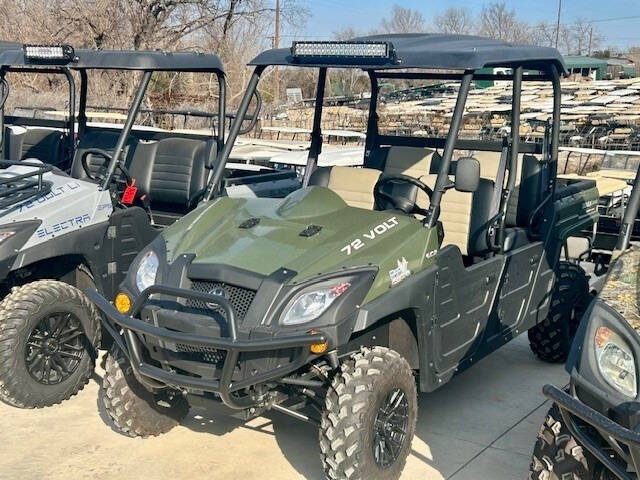 2025 HuntVe Terlingua Crew Electric 4x4 for sale at METRO GOLF CARS INC in Fort Worth TX