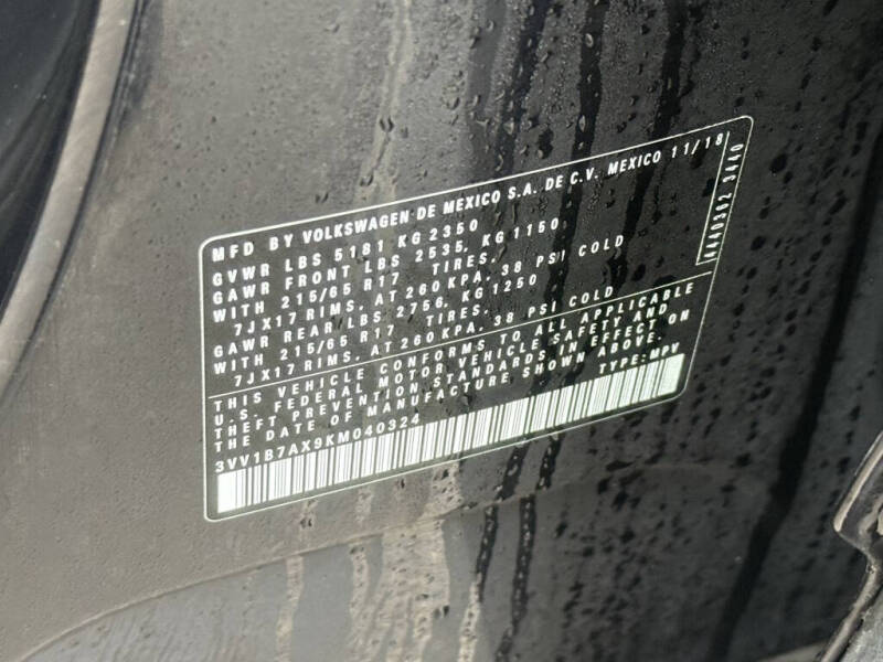 2019 Volkswagen Tiguan S