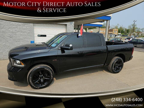 2018 RAM 1500 for sale at Motor City Direct Auto Sales & Service in Pontiac MI