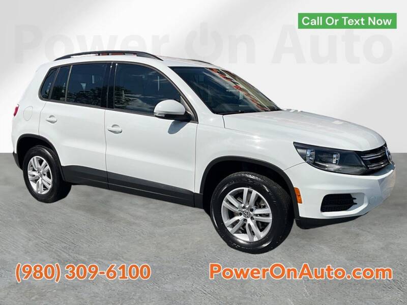 2017 Volkswagen Tiguan for sale at Power On Auto LLC in Monroe NC