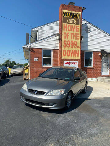2005 Honda Civic for sale at CLEAN CUT AUTOS in New Castle DE