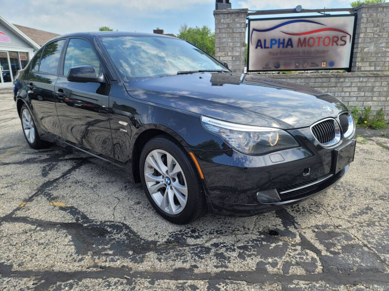 2010 BMW 5 Series for sale at Alpha Motors in New Berlin WI