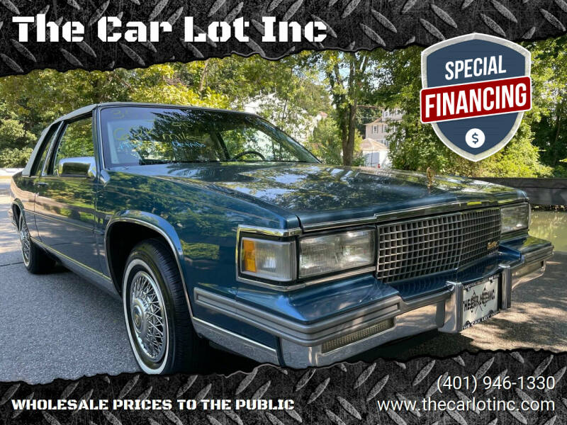 1987 Cadillac DeVille for sale at The Car Lot Inc in Cranston RI
