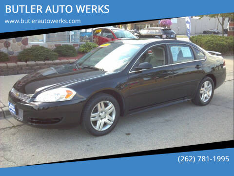2012 Chevrolet Impala for sale at BUTLER AUTO WERKS in Butler WI