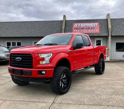 2016 Ford F-150 for sale at Stephen Motor Sales LLC in Caldwell OH
