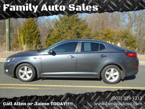 2015 Kia Optima for sale at Family Auto Sales in Rock Hill SC