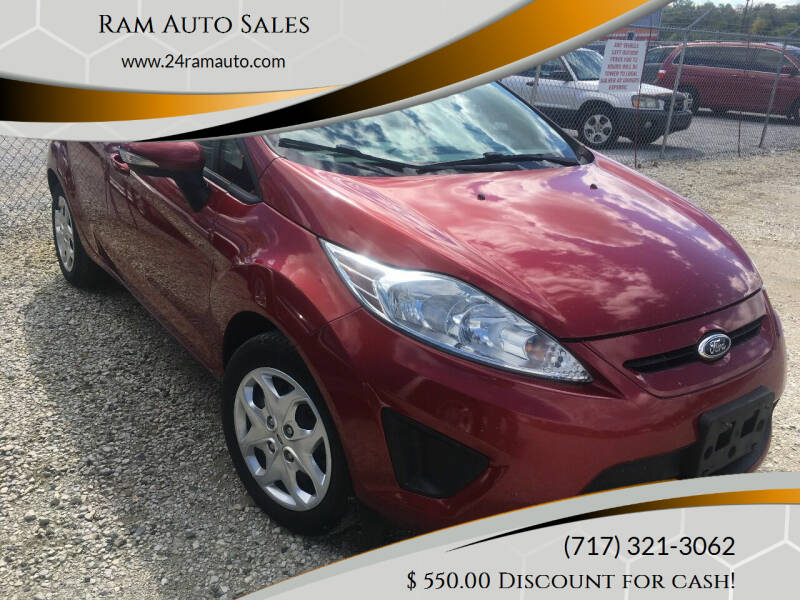 2013 Ford Fiesta for sale at Ram Auto Sales in Gettysburg PA