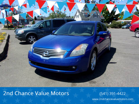 2007 Nissan Altima for sale at 2nd Chance Value Motors in Roseburg OR