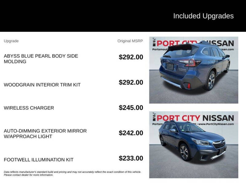 2020 Subaru Outback Touring XT
