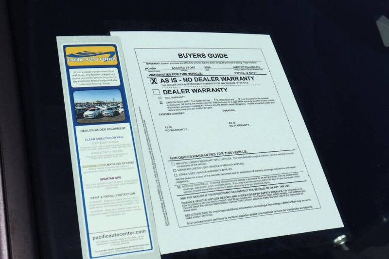 2020 Honda Accord Sport