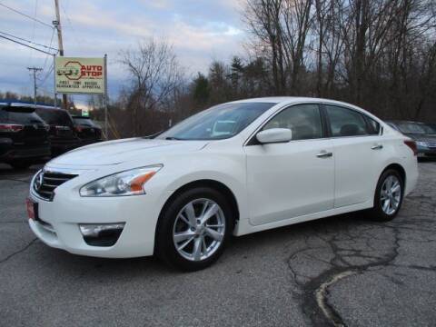 2013 Nissan Altima for sale at AUTO STOP INC. in Pelham NH