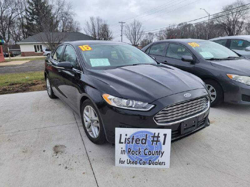 2016 Ford Fusion for sale at Bowar & Son Auto LLC in Janesville WI