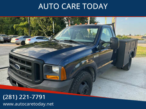 2006 Ford F-350 Super Duty for sale at AUTO CARE TODAY in Spring TX
