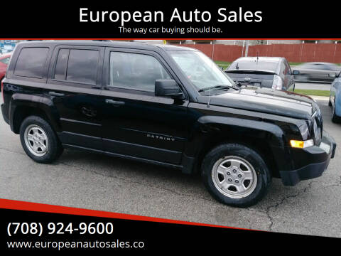 2012 Jeep Patriot for sale at European Auto Sales in Bridgeview IL