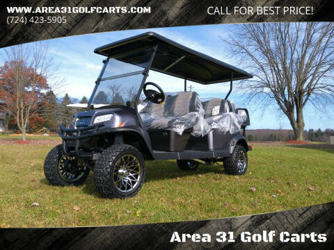 2023 Club Car Onward 6 Pass GAS EFI BT SOUND for sale at Area 31 Golf Carts - Gas 6 Passenger in Acme PA